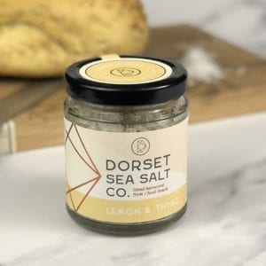 A picture of the Lemon and Thyme Dorset Sea Salt