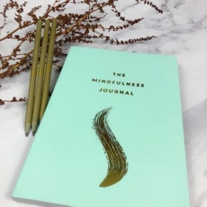 A picture of a mindful journal