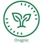 This is an icon to indicate the products used in this unique gift hamper are organic.