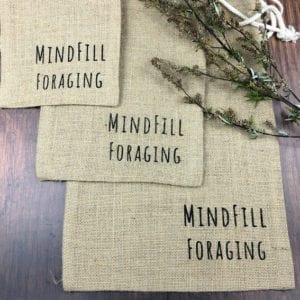 A picture of foraging bags