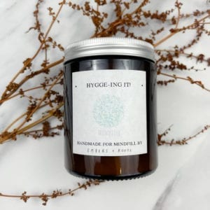 A picture of the Hygge-ing It Candle