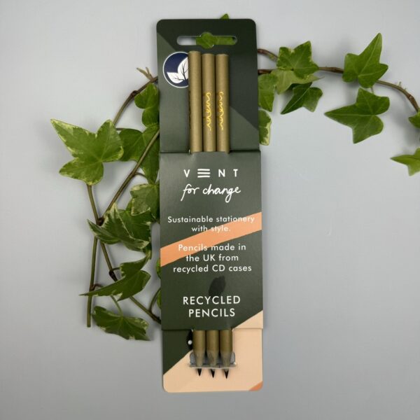 A picture of the Vent Pencils included in the Mindful Runners Gift Box