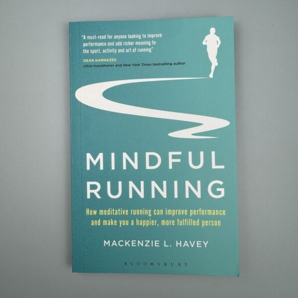 A picture of the Mindful Running Book that is included in the Mindful Runners Gift Box