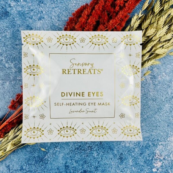 A picture of the Sensory Retreat Devine Eye Mask that is included in the Mini Mindful Mum Gift Box