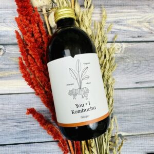 A picture of the You + I Gunger Kombucha which is included in the Wild Swimmers Gift Box