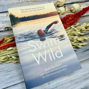 A picture of the Swim Wild Swim Book by Jack Hudson which is included Wild Swimmers Gift Box.