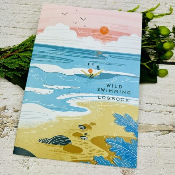 A picture of the Wild Swimmers Log Book which is part of the A picture of the Calm Cocoa Taster which is part of the Ultimate Wild Swimmers Gift Box.