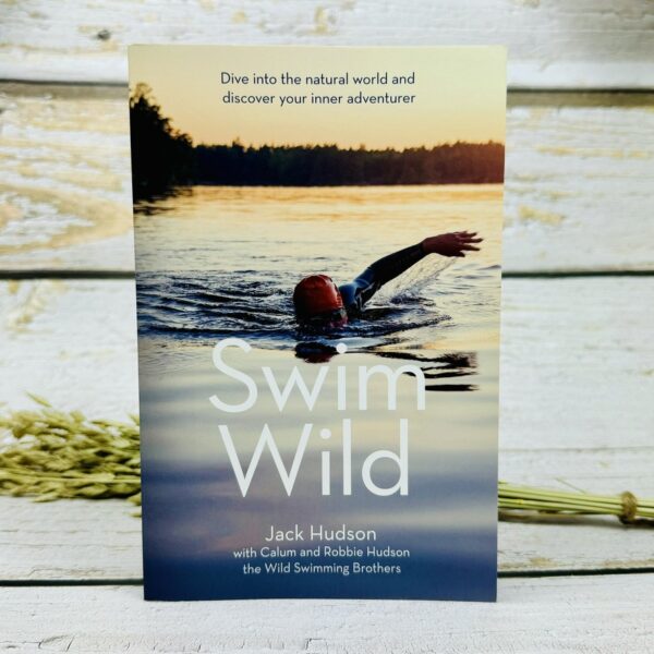 A picture of the Wild Swim Book by Jack Hudson which is part of the Wild Swimmers Gift Box.