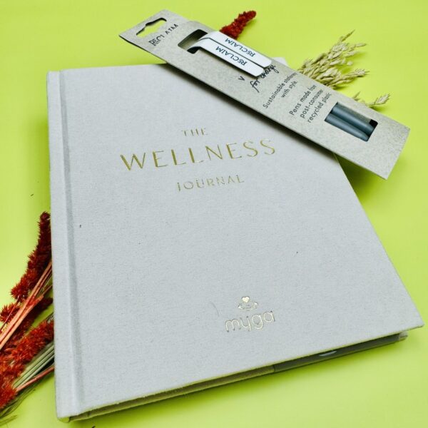 A picture of the Wellness Journal included in the Walkers Wellness Gift Hamper.