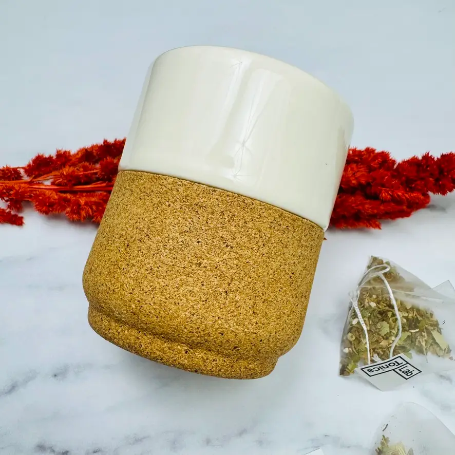 A picture of the Liga Mug that is included in the Gardener Gift Box