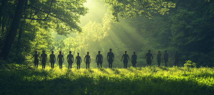 This is a picture of people exploring wellness and connection. It highlights gifts for wellness in the New Year, New You blog.